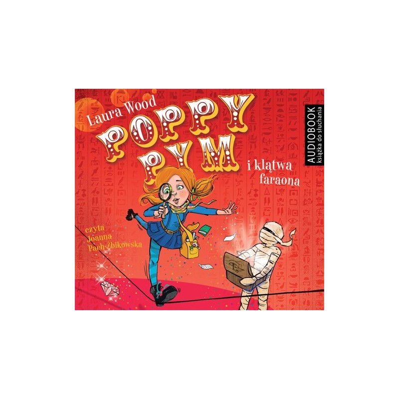 audiobook - Poppy Pym i klątwa faraona - Laura Wood