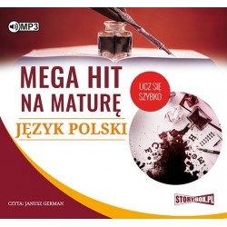 audiobook - Mega hit na maturę. Język polski - praca zbiorowa